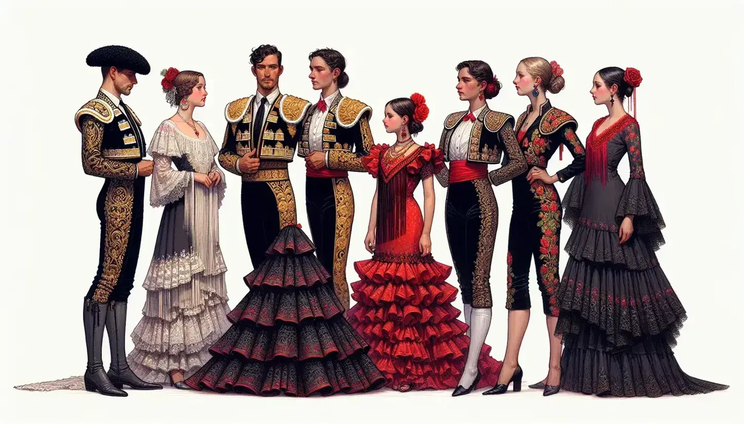 Spanish dressing style outlet