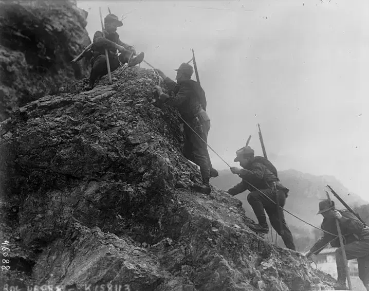 Alpini italiani durante il primo conflitto mondiale