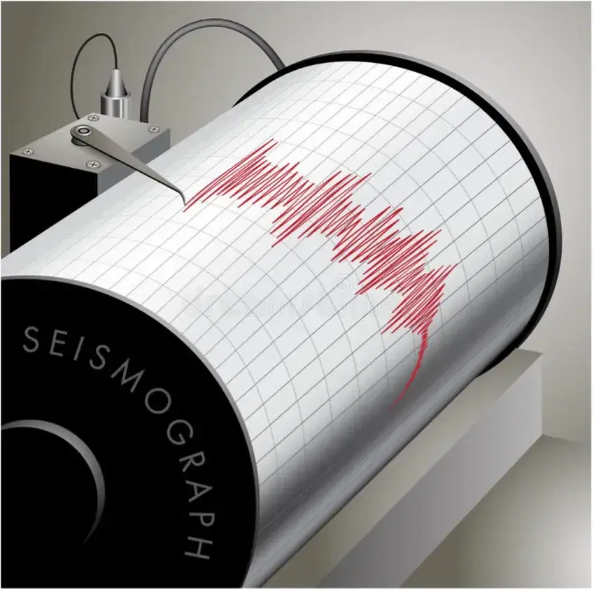 illustrazione di un sismografo