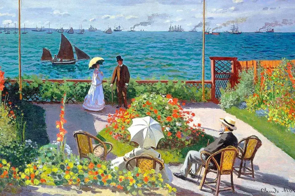 Dipinto Terrazza a Sainte-Adresse
