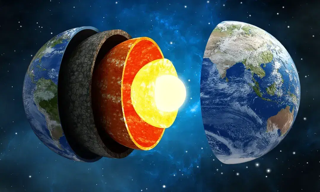 La struttura interna del pianeta Terra